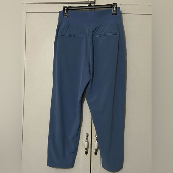Athleta Nolita Slim Tapered Crop Pant | Cottage Blue - Picture 6 of 8